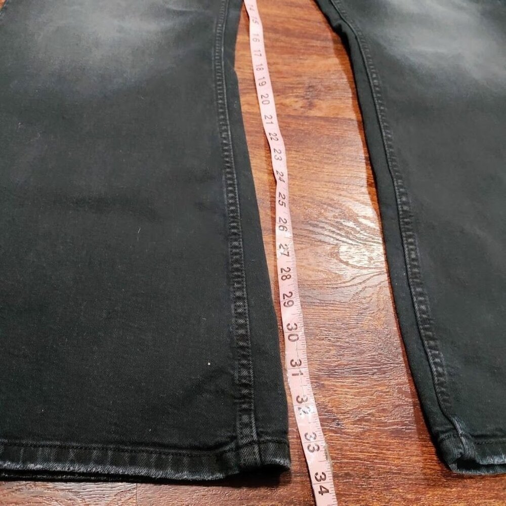 We The Free Black Flare Jeans Womens Size 34 Boho Antiquewash NWT - Picture 10 of 16